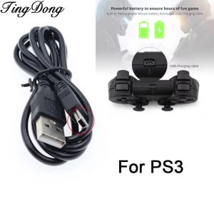 1-10PCS 1M Mini USB 2.0 Charger Power Cable Cord For Sony PS3 Controller For Camera Charing Cord Wire Line