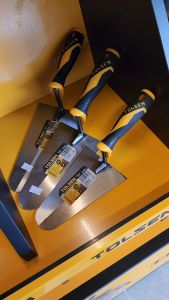 Tolsen Industrial Bricklaying Round Point Trowel (6" | 7" | 8" | 9") GriPro Series TPR Handle