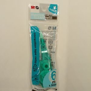 M&G Master Clean Refillable Correction Tape 6Mx5MM (ACT56071) / Refill ACT56072 (PRICE FOR 1 PCS)