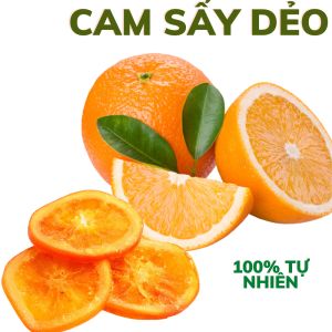 Cam sấy Princess Fruit gói 100g - quà Tết đặc biệt cho xuân thêm ấm áp