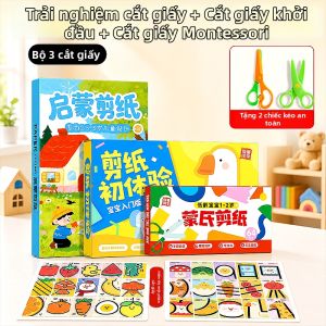 YUGUANG | Kéo An Toàn Cho Trẻ Montessori Đồ Chơi Giáo Dục