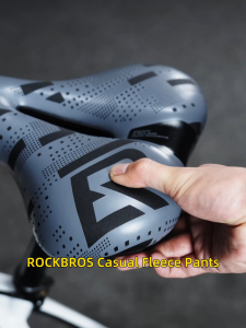 【Local Delivery】ROCKBROS Bicycle Saddle High Elastic Sponge Shockproof Comfortable MTB Road Bike Seat Cushion Widen Thickened PU Bike Saddle