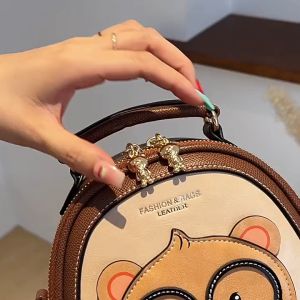 Ba lô nữ Bill Bear thông thường linh hoạt đồ chơi thời trang dễ thương túi du lịch