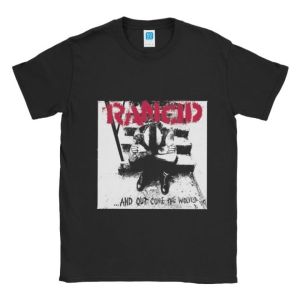 T-Shirt Baju Kaos Anak Kids Band Rancid And Out Come To Wolves