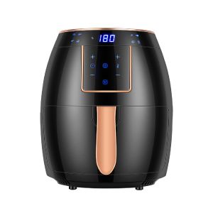 Nồi Chiên Không dầu dung tích 5.5L màn hình LED cảm ứng sang trọng - Thép không gỉ - Giá rẻ (hàng chất lượng cao)