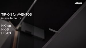 BLUM Lift System AVENTOS HK-XS Mechanisms for Push-To-Open (Tip-On Set Sold Separately)