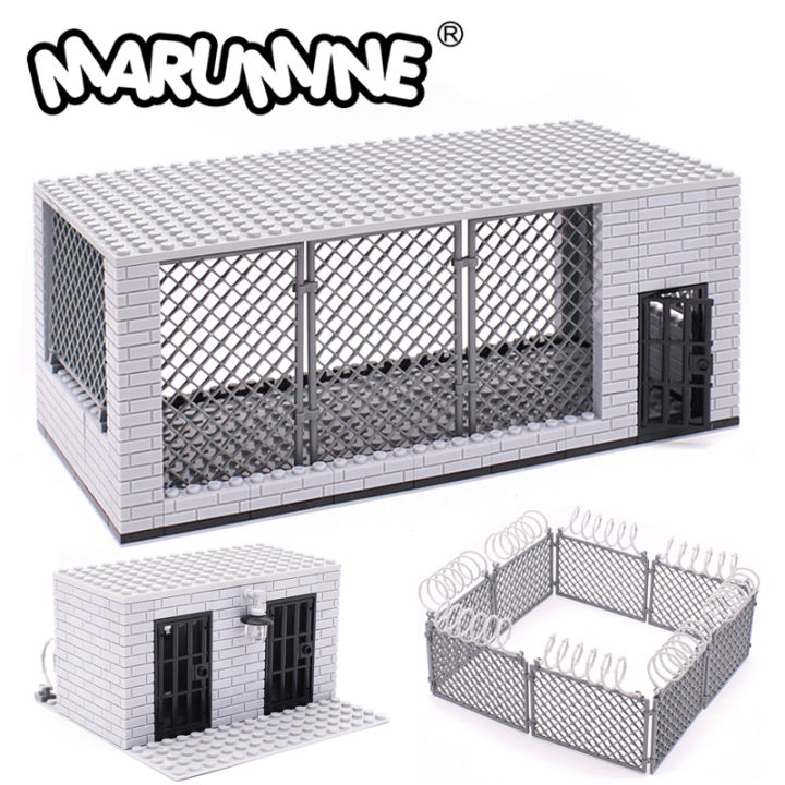 Marumine Sentry Tower Prison City Military MOC Build Blocks Set Thief ...