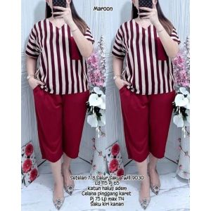 #Setelan salur kantong polos #One set salur