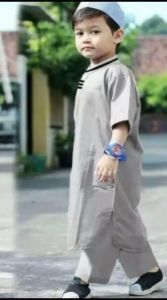 BAJU SETELAN KOKO ANAK LAKI-LAKI MODEL LIS FREE PECI/BAJU KOKO/GAMIS ANAK