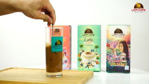 Hộp Quà Cà Phê Hòa Tan 3in1 Lion Cafe - Retro Hành Trình Việt Nam (Macchiato - Gu Sữa Đá Việt Nam - Latte Dừa)