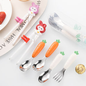 ZHIZHOU | Portable Stainless Steel Child Cutlery Set