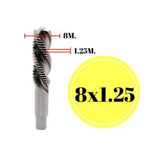 ต๊าปเครื่องเกลียวซ้าย HSS Co5%