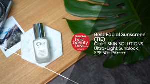Clair SKIN SOLUTIONS Ultra-Light Sunblock SPF50 PA++++ 40ml – Non-Greasy White Cast-Free For Sensitive Skin