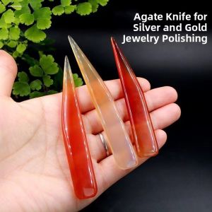 Handmade Agate Polishing Knife Gold And Silver Jewelry Ring Bracelet Polishing Tool Acrylic Material Affordable Price