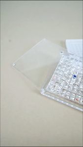 36 64 100 Grid Kotak Akrilik Kerang Magnetic Seashell Box Akrilik Kerang Kotak Grid Kerang Kecil