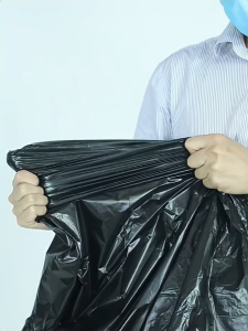 100Pcs Strong Trash bag Biodegradable Garbage Bag 100pcs Makapal For Home Office Kitchen Use