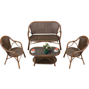 ST MIRREN | Balcony Leisure Minimalist Double Person Wrought Iron Sofa Chair