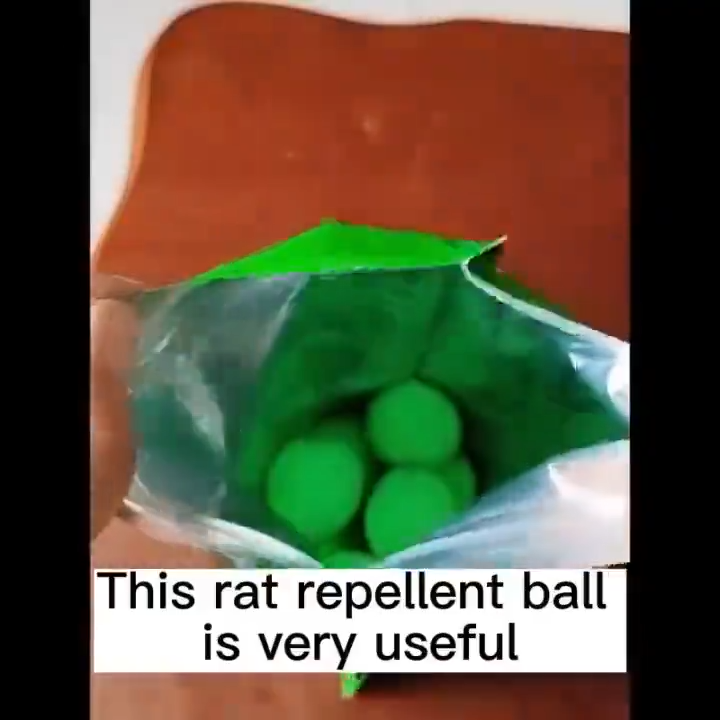 5/10/25Pcs Non-toxic Rodent Repellent Balls Quick Deterrent for Rats Mice Ideal for Engines Gardens