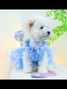 ชุดกระโปรงสัตว์เลี้ยง ชุดกระโปรงปาร์ตี้ สำหรับ เนื้อผ้า เสื้อหมา เสื้อแมว พร้อมส่ง