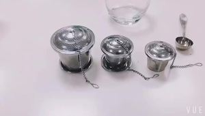Bộ Lọc Trà Rây Gia Vị Hình Trứng Bằng Thép Không Gỉ Lưới Lọc Dạng Cầu Có Khóa Dùng Được Nhiều Lần Thích Hợp Cho Nhà Bếp Nấu Canh Súp