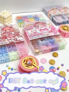 DIY Set cat api Wax Seal Set Beads Colorful Lilin Segel Tablet 461PCS/Set