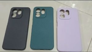 IDEA CASE - INFINIX SMART 9 / HOT 50I Soft Case Liquid Square Suede Ring Magsave Casing Handphone