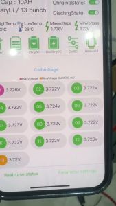 Yanyang BMS: 13S_20A dùng cho hệ 48V sử dụng cell Li-ion mạch có chức năng cân bằng thụ động.