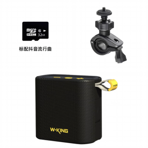 Portable Bluetooth Speaker D2 by Weijing for Cycling Outdoor Radio Reception Waterproof Motorcycle Sound Box with Bass Cannon
