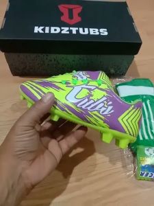 KIDZTUBS Sepatu Sepak Bola Anak Laki Laki Usia 4 -12 Tahun PAUD TK SD Nomor Size 28 29 30 31 32 33 34 35 36 37 1714102524