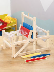 Wooden DIY Weaving Loom for Children