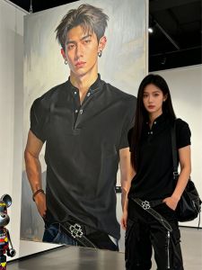 LIUBU | Breathable Slim Fit Stylish Polo Shirt T-Shirt