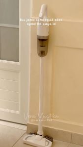 Han River เครื่องดูดฝุ่นไร้สาย เครื่องดูดฝุ่น ดูดฝุ่นและถูพื้นในตัว 22000Pa เสียงเบา Wet&Dry แทงก์น้ำแยกอิสระ รับประกัน 1 ปี