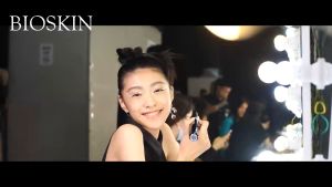 BIOSKIN Smart RF Beauty Device EMS Face Lifting Facial Mesotherapy Noninvasive Radio Frequency Technology Cold Compress and Interchangeable heads and Charming Breathing Light