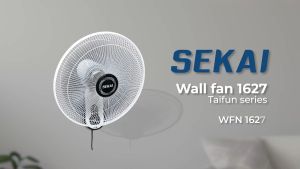 SEKAI Kipas Angin Dinding / Wall Fan Tornado 16 Inch Taifun Series Remote Control - WFN 1627 / WFN 1627 RC Kipas Angin Hemat Energi 45 Watt - Lazada