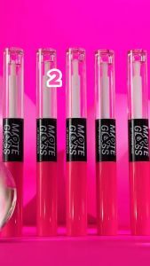 [NEW LAUNCH] DAZZLE ME Matte & Gloss Lip Cream Duo 2in1 Lip Cream for Matte And Glossy Finish Transferproof Moisturizing Longlasting 16H - Timeless Beauty Lip Cream - Infinite Nourish Lip Duo