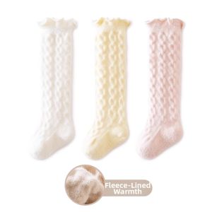 Thick Fleece Warm Infant Over Knee Socks