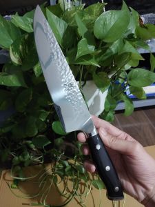 Dao thái thực phẩm hàng nhật vân sần mũi nhọn