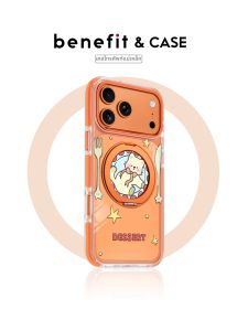 Cute Cat Dessert Design Magnetic & Drop Protection Phone Case with Stand for iPhone