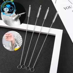 Que Cọ Rửa Các Loại Ống Hút Và Các Loại Bình Nước Bình Sữa Cán Dài Thép 24cm Tiện Dụng