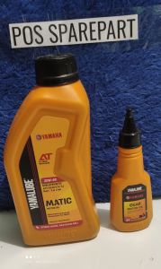 OLI MESIN + OLI GEAR YAMALUBE MATIC OIL DAN YAMALUBE GEAR MOTOR OIL PROMO