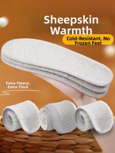 JIFANPAUL | Winter Warmth Sheepskin Rubber Insoles