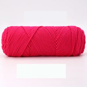 95g/Pc Milk Cotton Yarn Woolen Yarn Soft Pure Colour Lover Yarn 8 strand Knitting Wool Thread for Handmade DIY Scarf Hat Yarn
