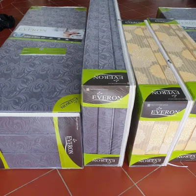 Đệm Bông Ép Everon cứng 5cm bền >10 năm KHÔNG Lún KHÔNG Xẹp Không bị võng lưng nâng đỡ cột sống