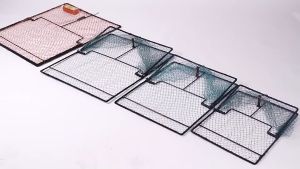 Chicken Trap Net 30/40/50cm Bird Trap Catcher Net Pigeon Trap Net Humane Trapping Hunting Net for Wild Rabbit Squirrels