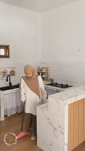 BONBOX BCT704 Alat Pel Lantai dengan Ember Spin Mop - FREE 2 pcs Refill Kain Fiber