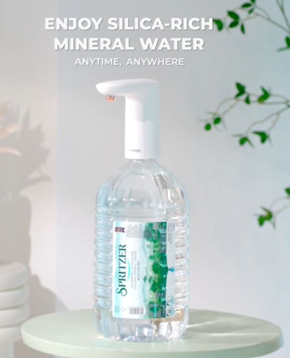 Spritzer Water Pump Dispenser Grey Lazada