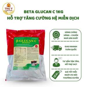 BETA-GLUCAN C 1kg – Bổ Sung Beta Glucan Vitamin C Khoáng Chất Tăng Sức Đề Kháng Hồi Phục Nhanh Cho Heo Bò Gà Vịt