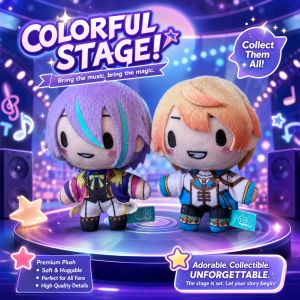Hot Toys | Project Sekai Plush Keychain 10cm Kamishiro Rui Tenma Tsukasa Kawaii Stuffed Plushies Bag Pendant Toy Doll Gift