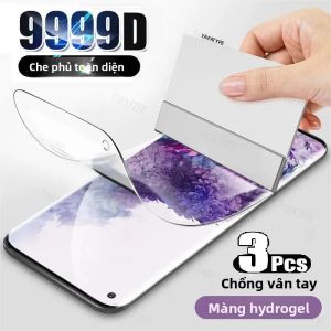 3 Miếng Dán Bảo Vệ Màn Hình Hydrogel Cho Realme 10 4G/10S/10 Pro 5G - Bảo Vệ Chống Trầy Xước Chống Vân Tay Trong Suốt HD