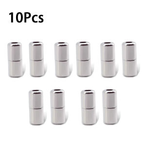 10Pcs NEW Aluminum Metal Buckle Quick-Release Shoelace Buckle Mens and Womens Sneakers Elastic Shoelaces Accessory